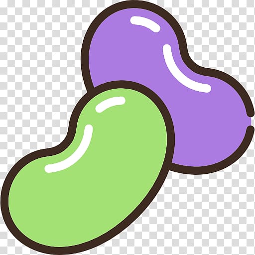 Colorful Jelly Bean Clipart | Free PNG Download for Candy Design