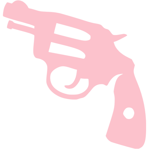 Pistol Clipart Pink Gun - Gun Cross Stitch Pattern Free - Free - Clip ...