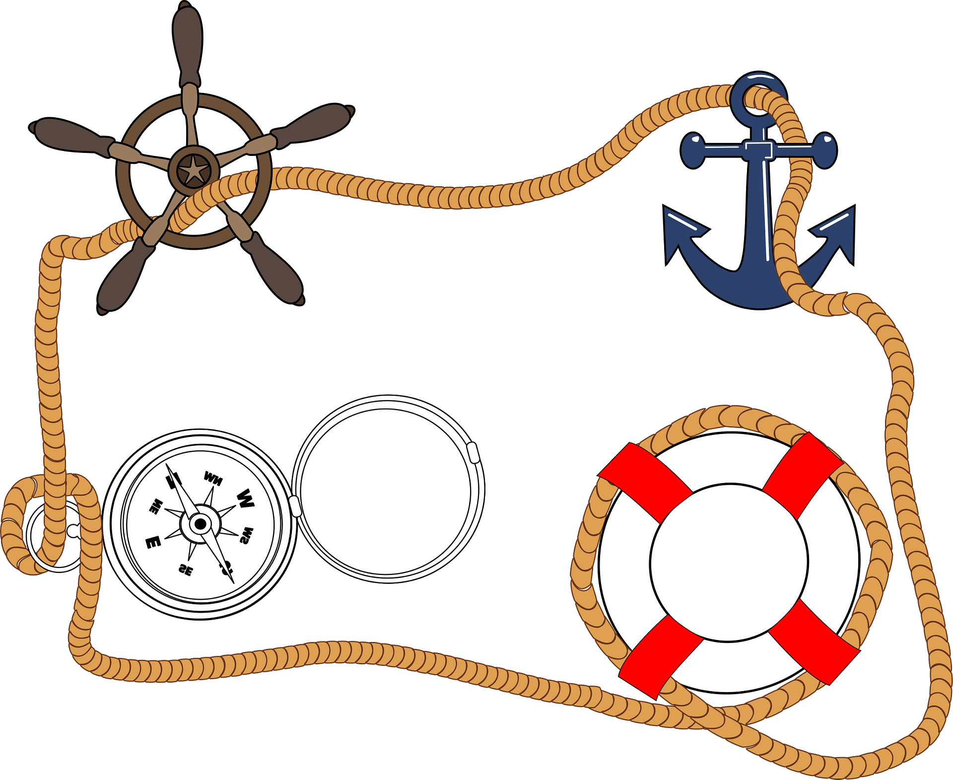 Nautical Symbols Stock Illustrations – 4,186 Nautical Symbols - Clip ...