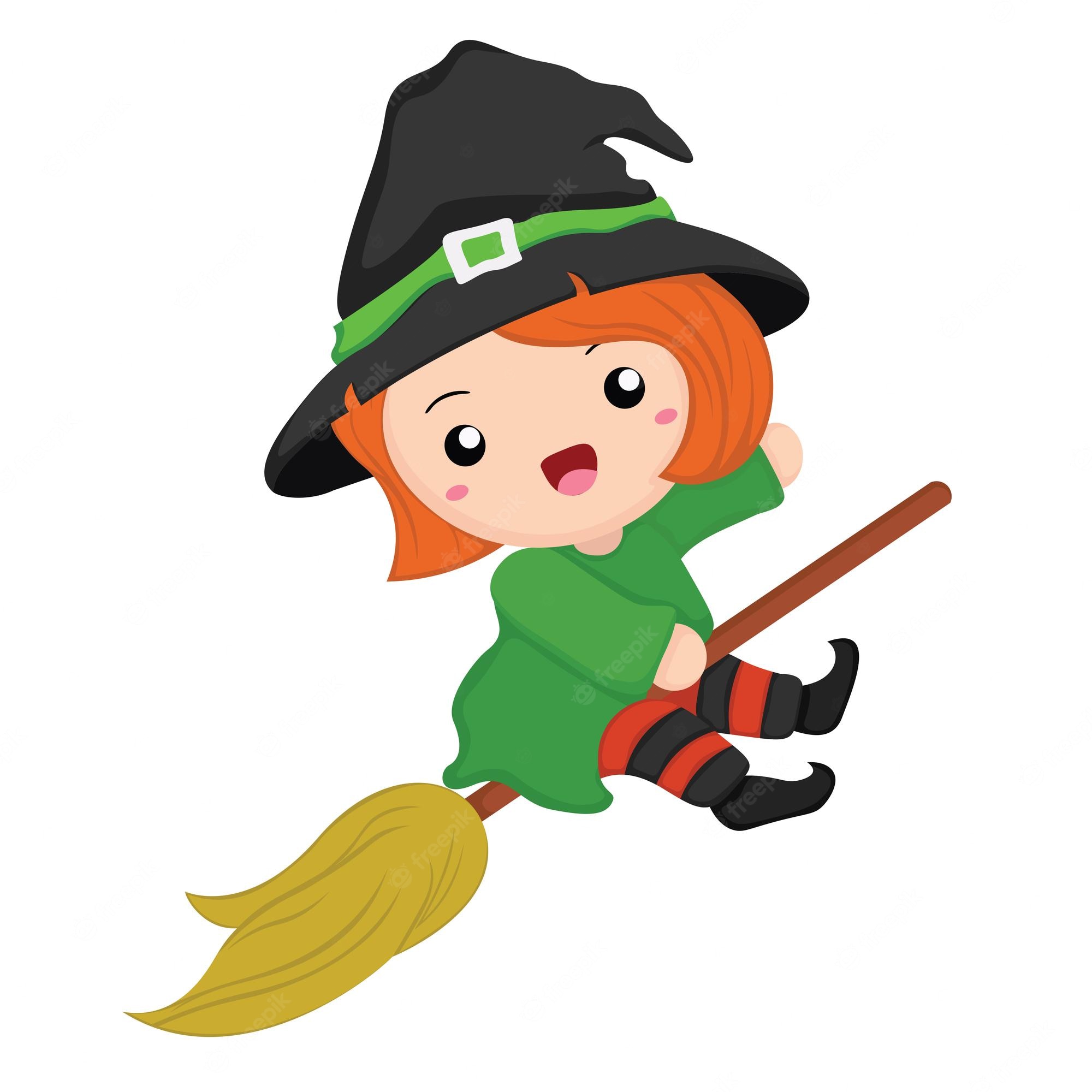 Cute Witch Clipart / Halloween Witches - Clip Art Library