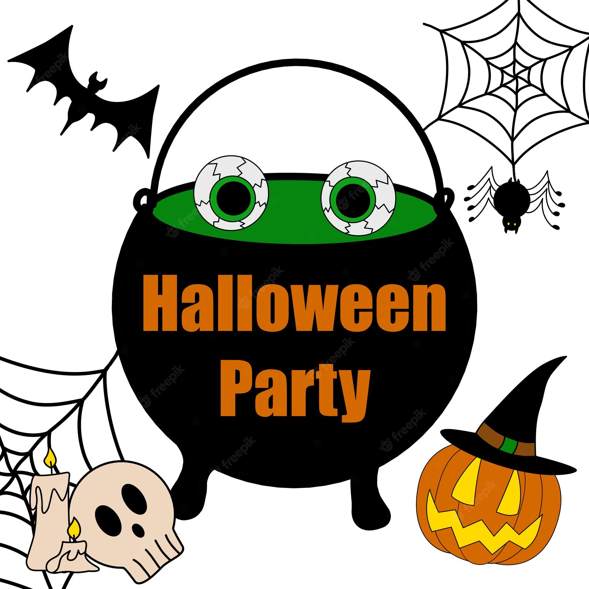 halloween-party-clipart-21296110 | - Clip Art Library