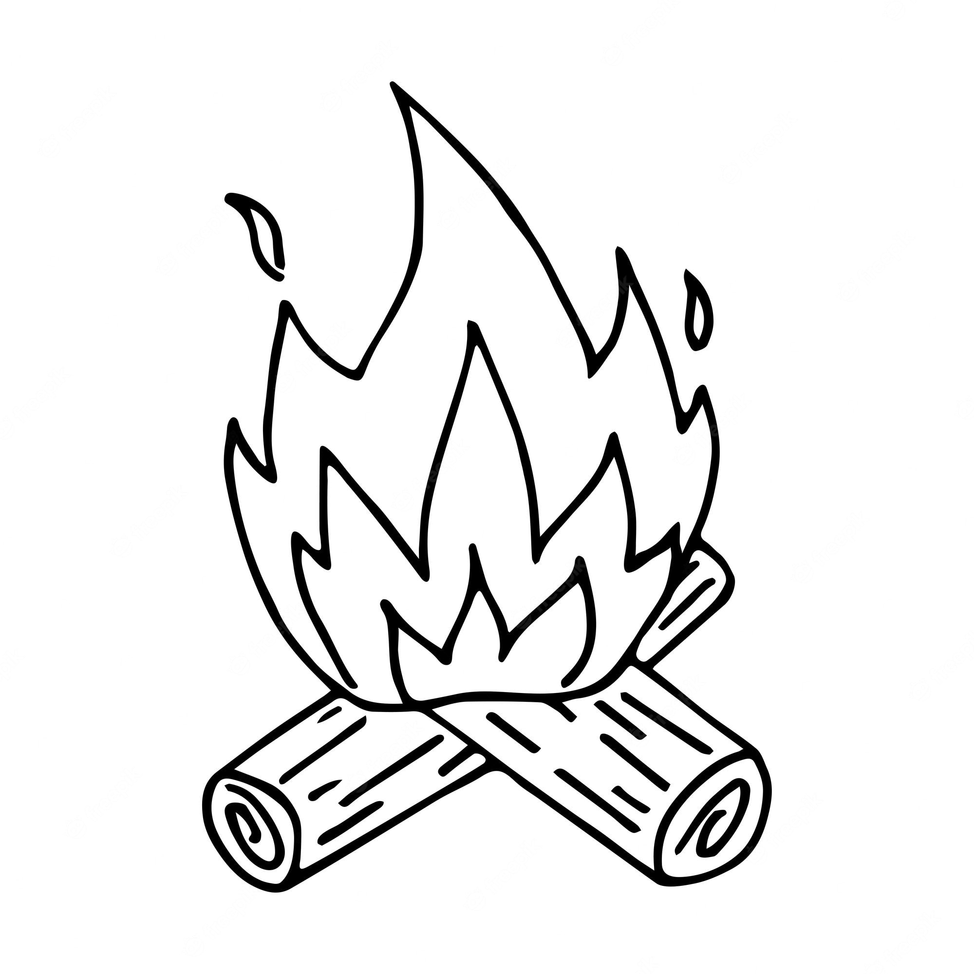 flame outlines - Clip Art Library