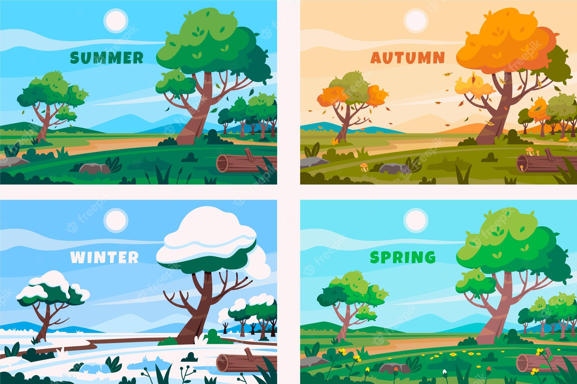 Free four seasonss, Download Free four seasonss png images, Free ...