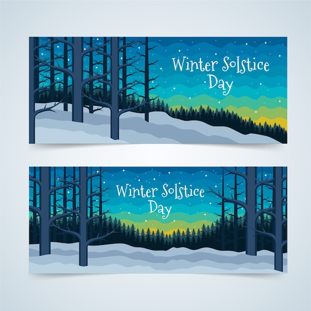 Winter Solstice Clip Art Library