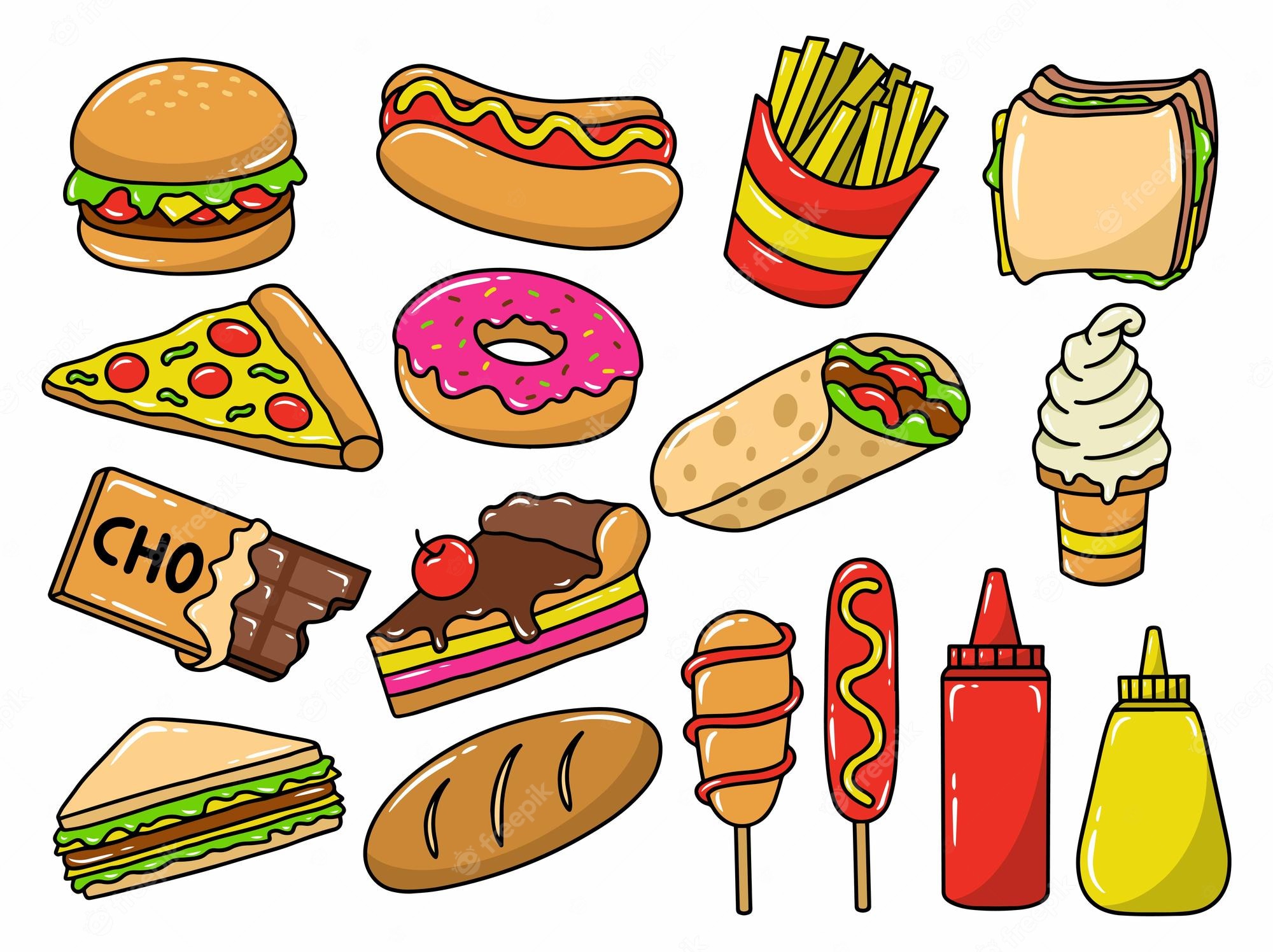 Free Food Clip Art Pictures - Clipart Library - Clip Art Library