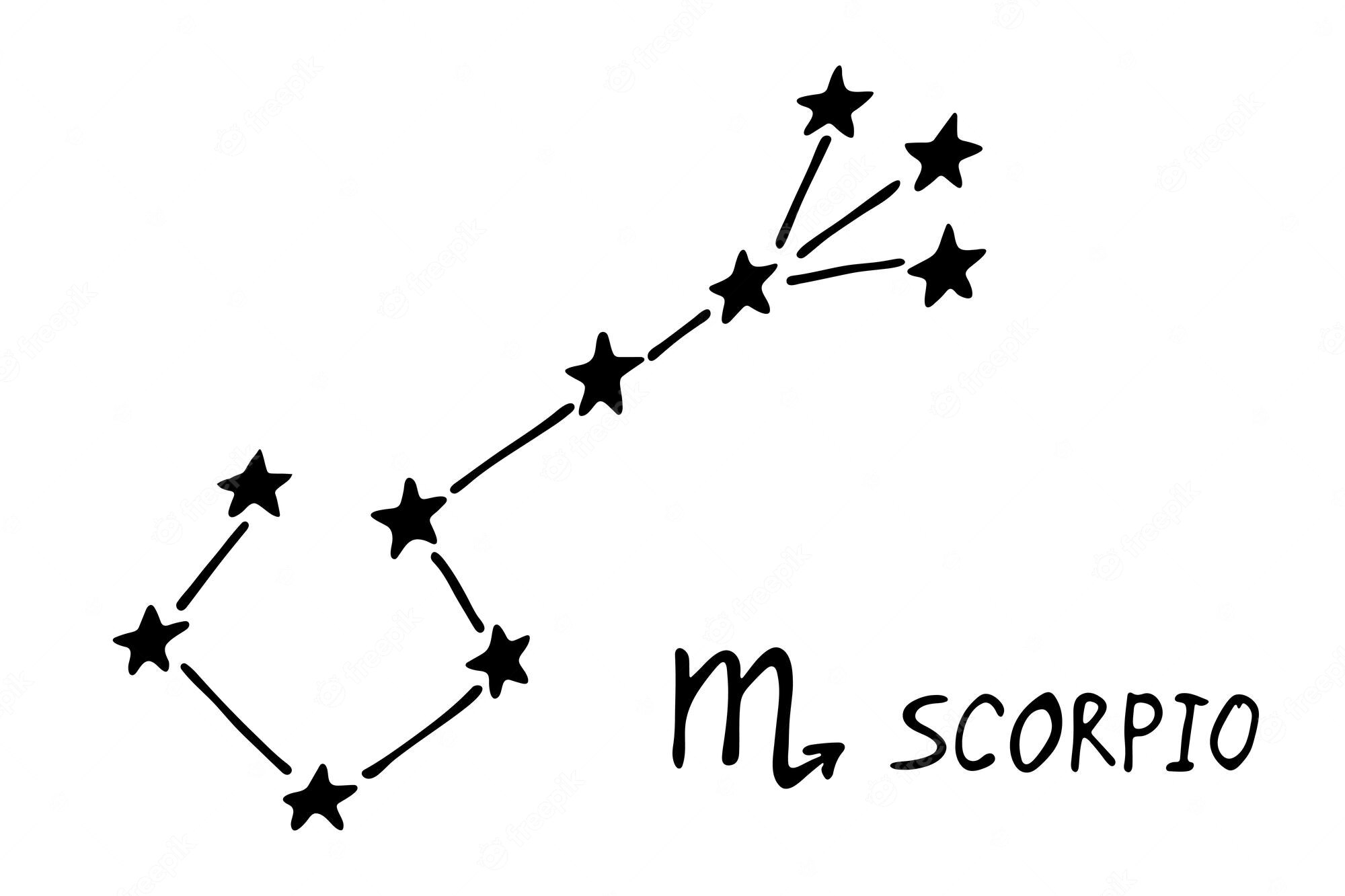 scorpio starss - Clip Art Library