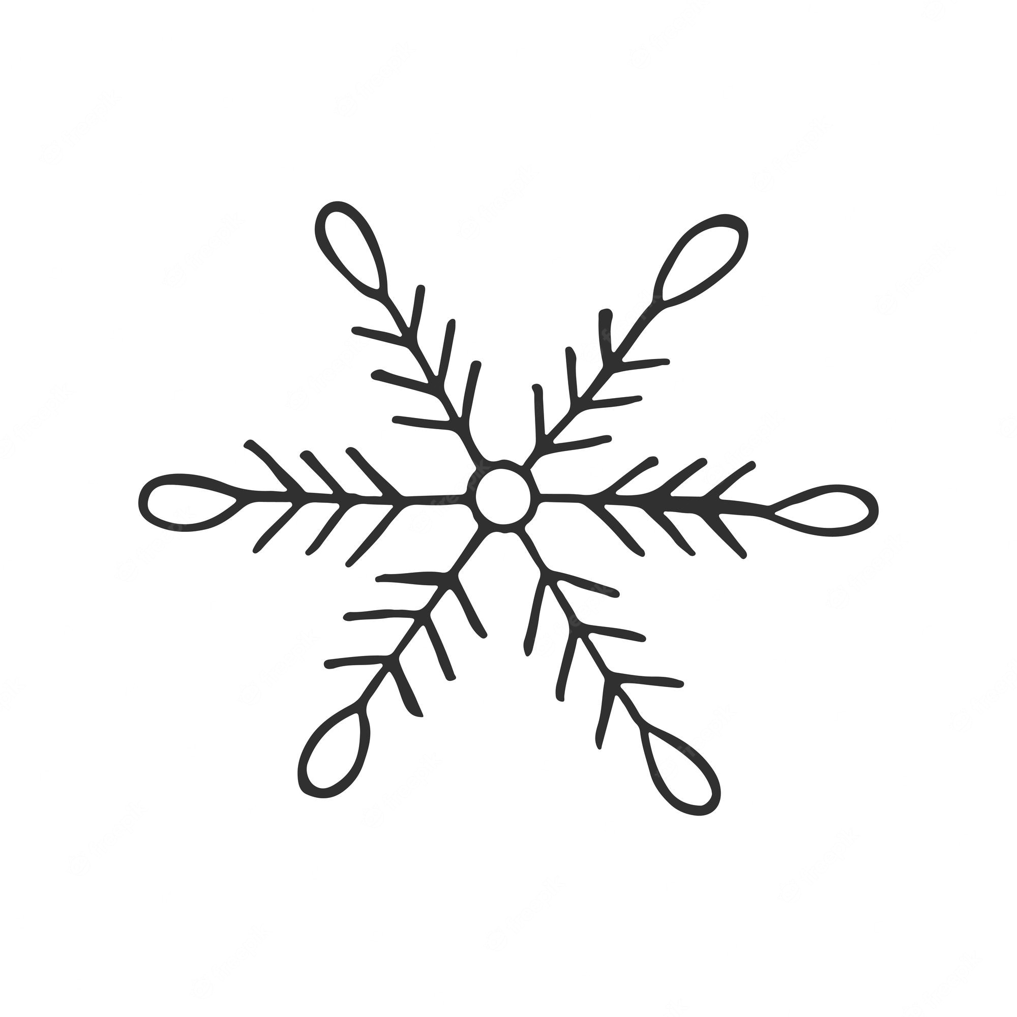 primitive snowflakes - Clip Art Library