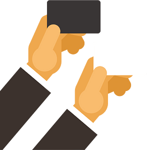 Business Card Exchange Illustration for Professional Networking