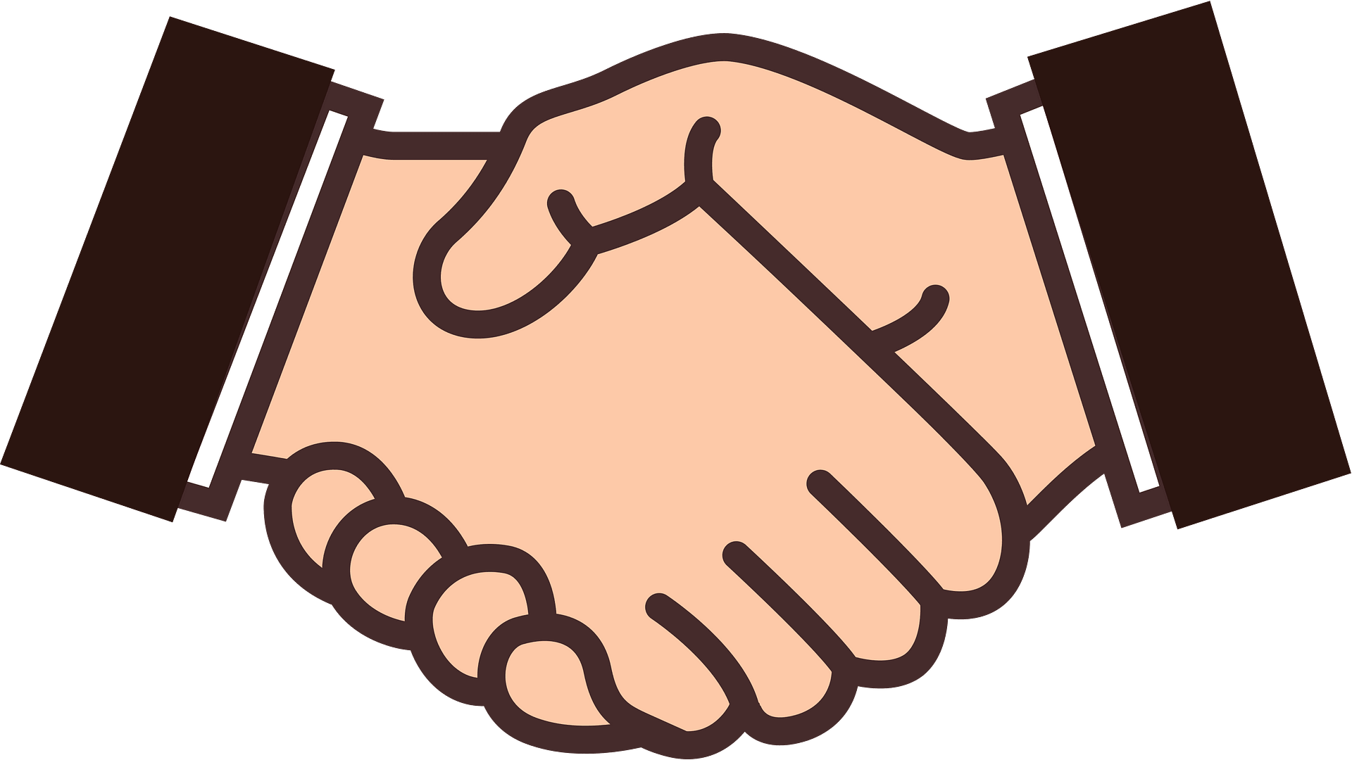 Handshake emoji clipart. Free download transparent .PNG