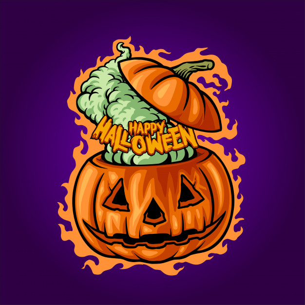 Add Happy Halloween frame for Facebook Profile Picture Frames Clip