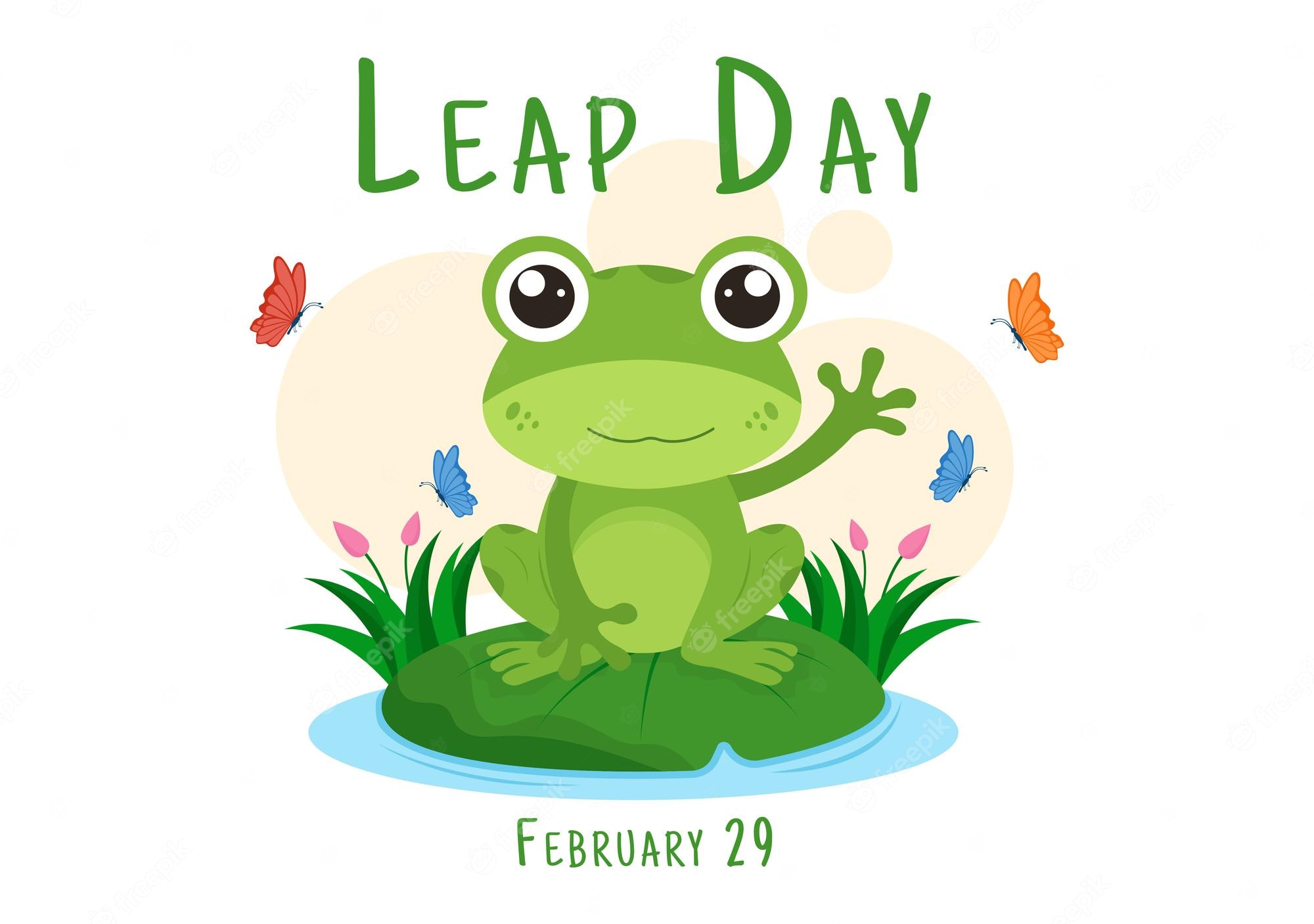 Calendar Day 29 February Leap Or Intercalary Year Stock Clip Art Library