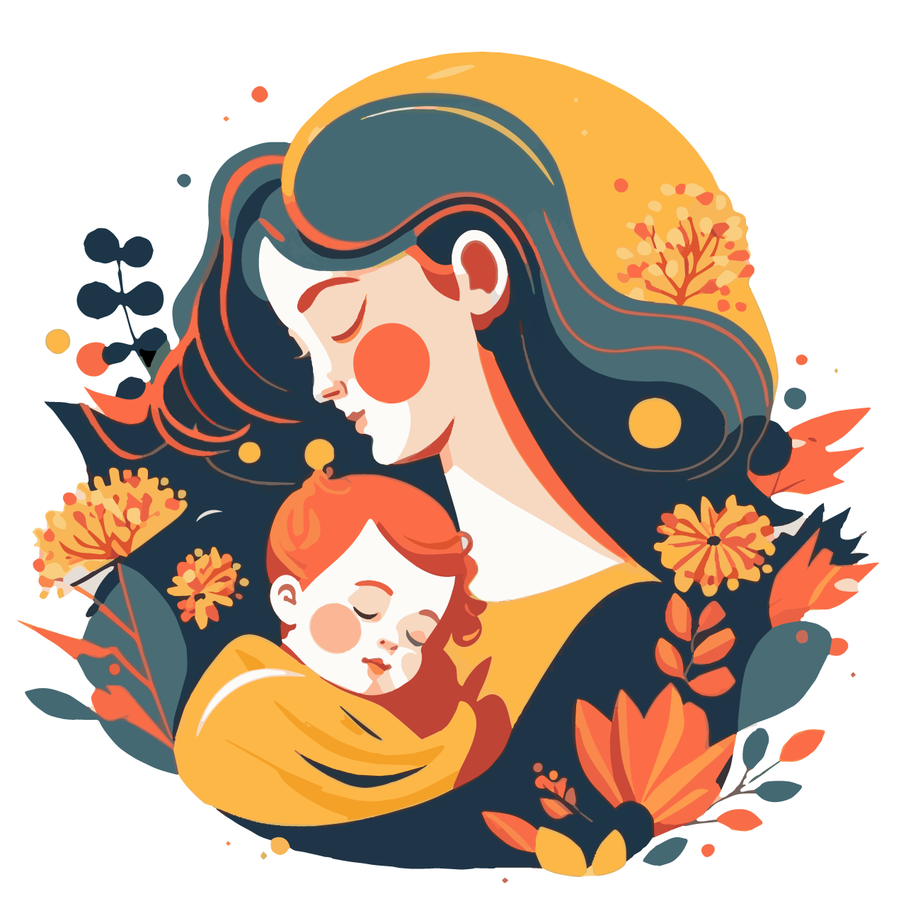Mother And Baby Clipart Free Download Transparent PNG Clipart Library 