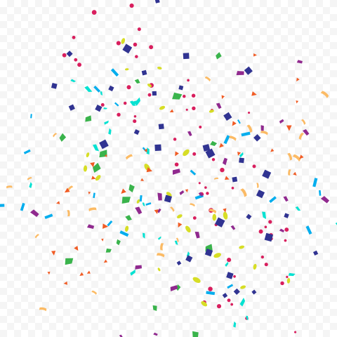 Festive Confetti Background Image - Free PNG Download