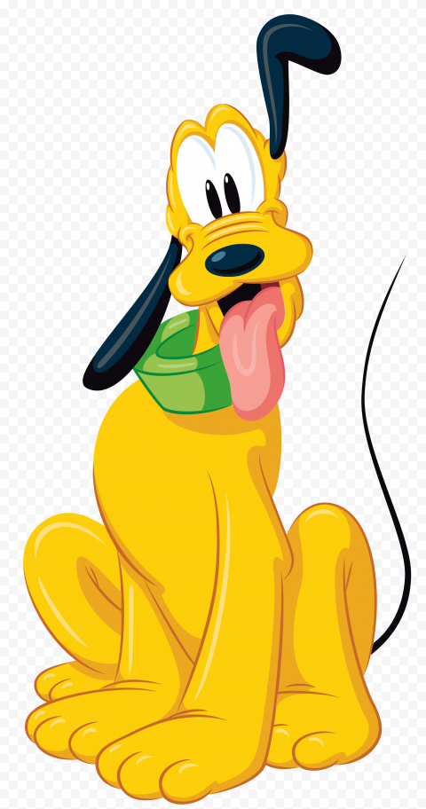Pluto the Disney Dog - Classic Cartoon Character Image