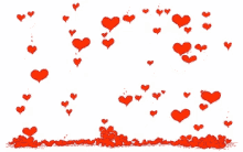Floating Hearts Decorative Background for Valentine’s Day & Romantic Themes