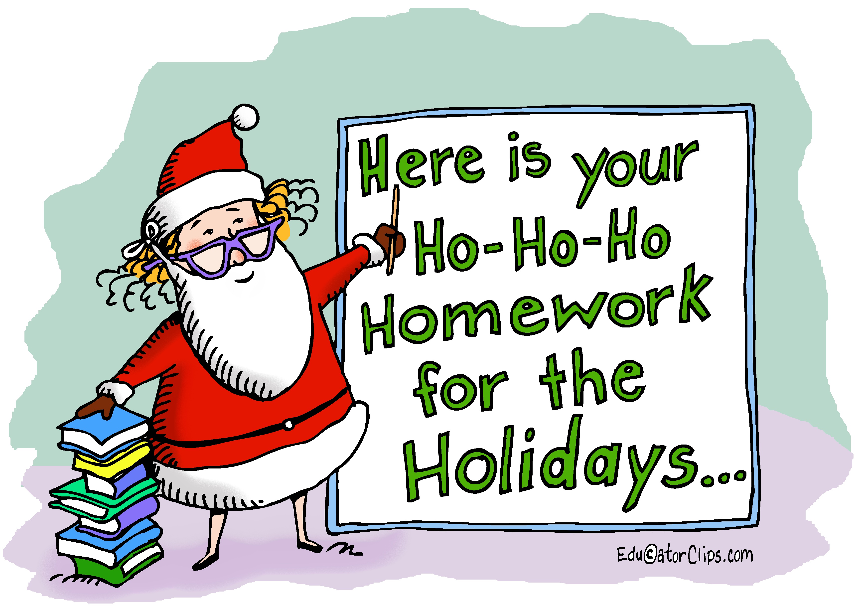 holiday assignment clipart