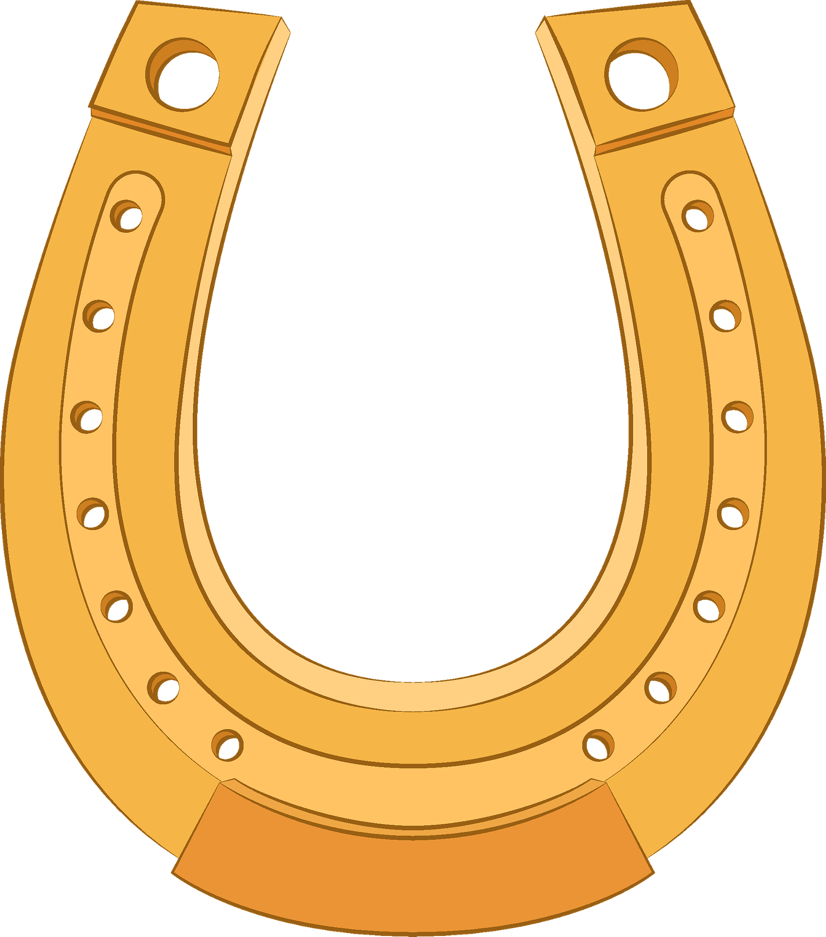 Vector Horseshoe Clipart - Clipart Library - Clip Art Library