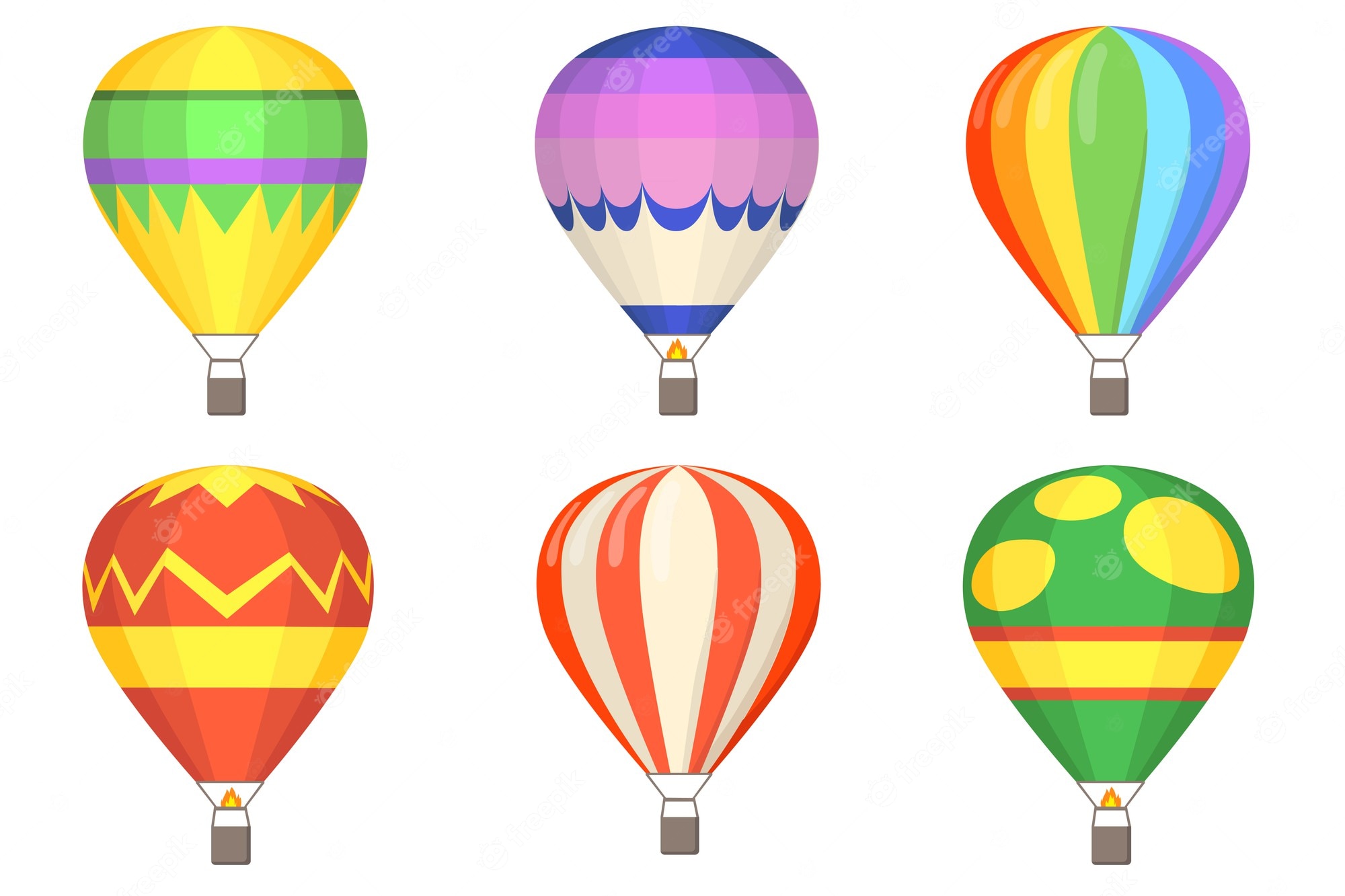 Hot Air Balloon Clip Art - Hot Air Balloon Images - Clip Art Library