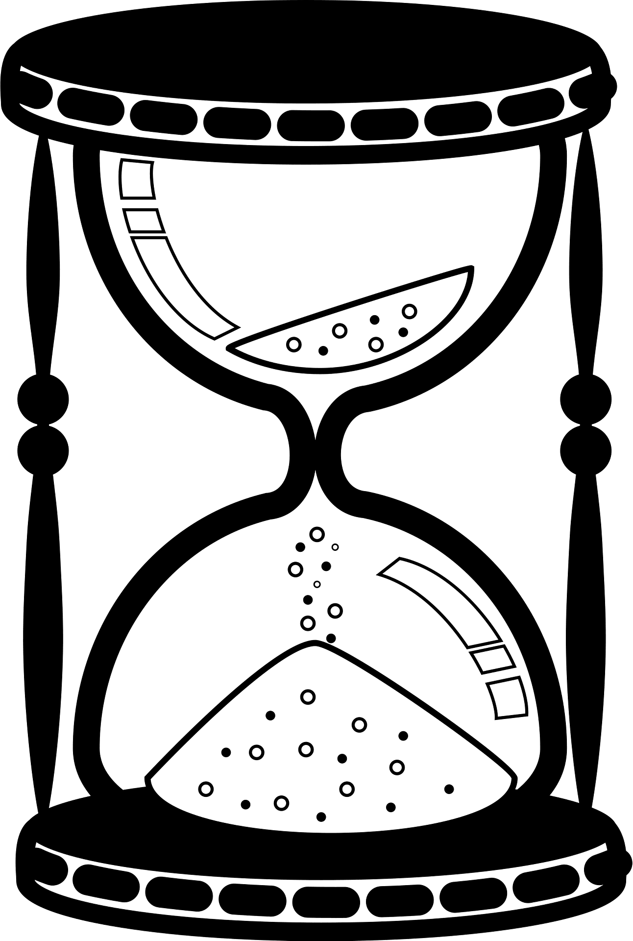 Hour glass Free time and date icons Clip Art Library
