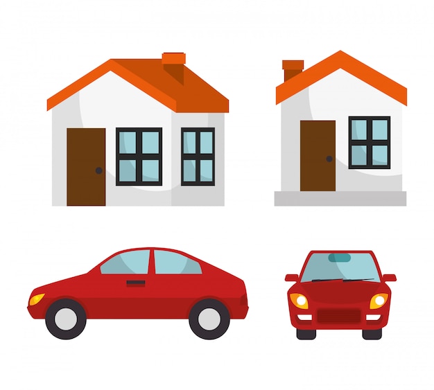 Car Home Clipart Free Car and House Cliparts Clip Art Library