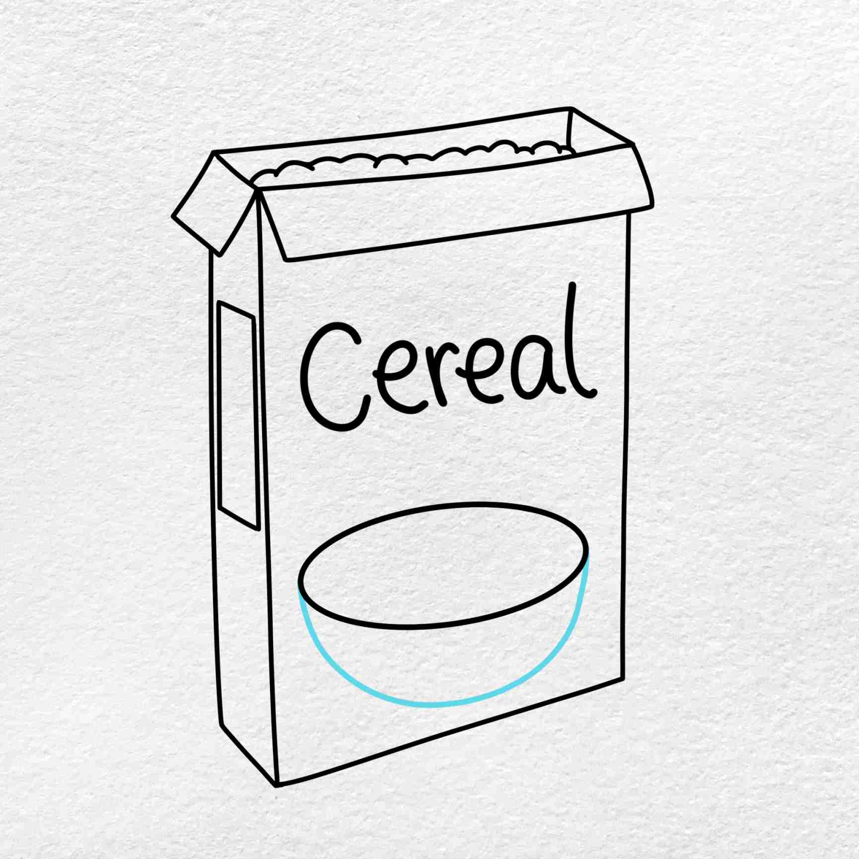 cereal box clip art