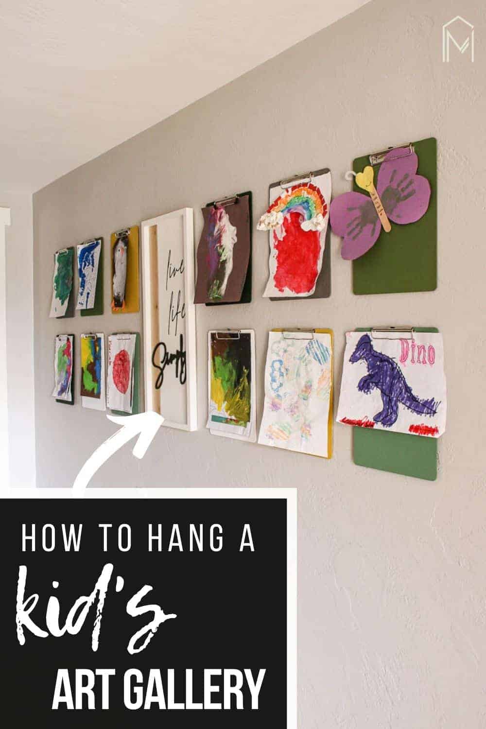 How to Hang a Kid’s Art Gallery Wall - Easy & Stylish Display Ideas