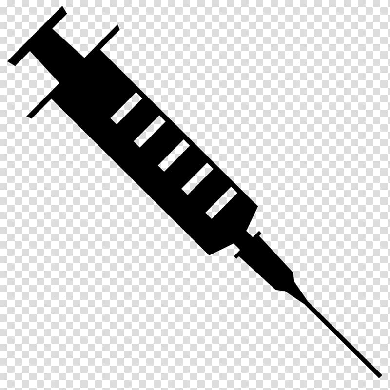 Syringe Hypodermic Needle Medicine Clip Art - Line Transparent PNG ...