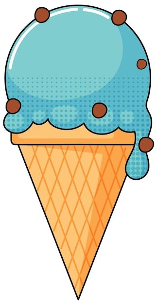 ice cream cone art