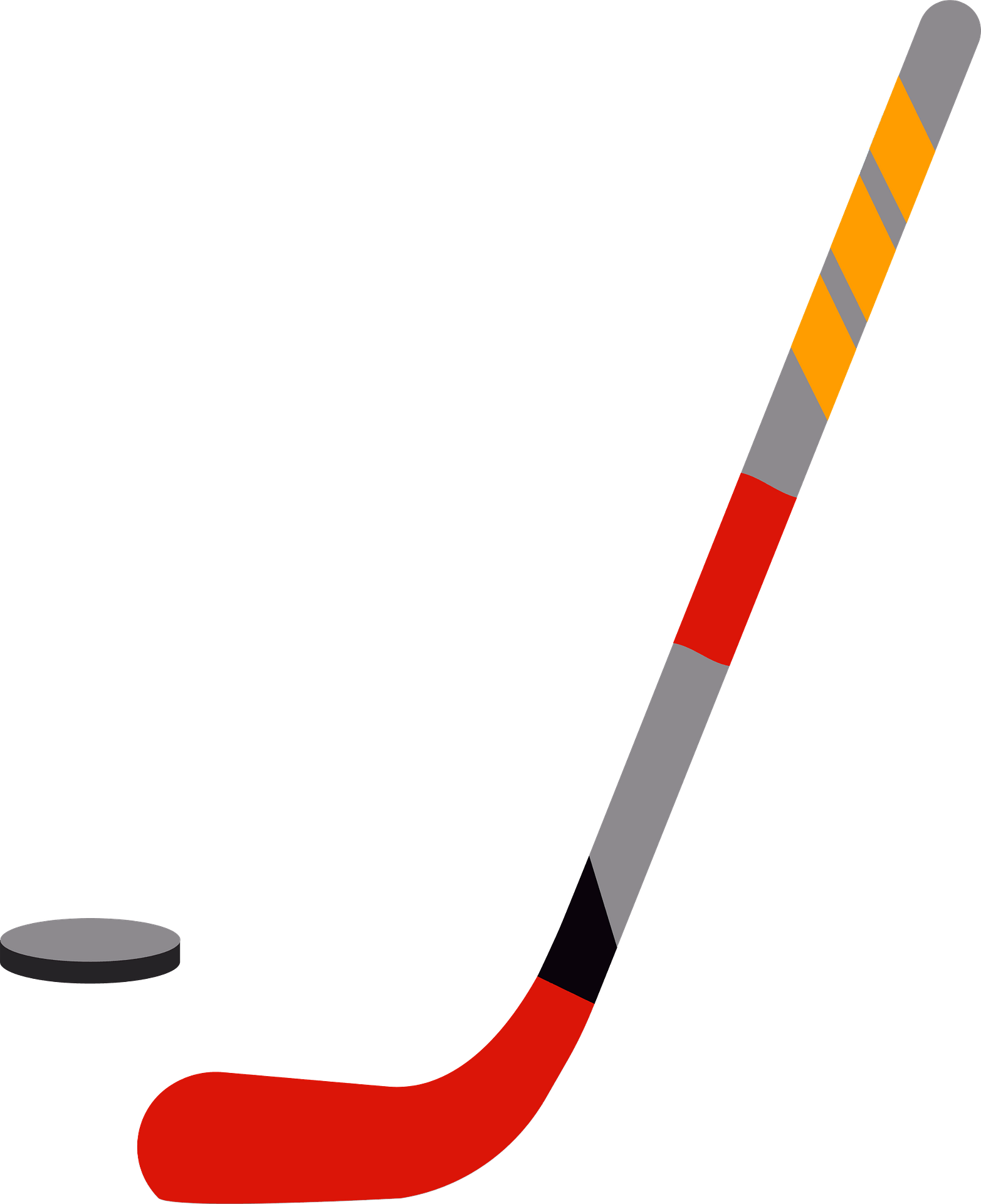 Hockey SVG, Crossed Hockey Sticks and Hockey Puck Clip art, Digital ...