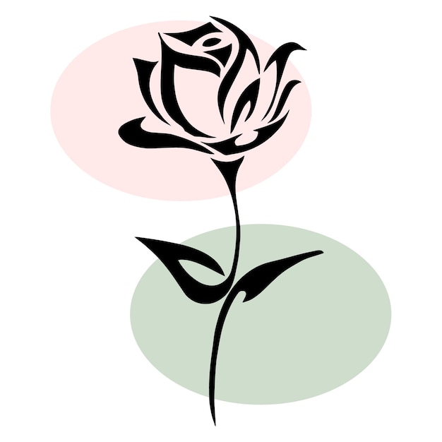 Rose Silhouette Royalty Free SVG, Cliparts, Vectors, and Stock  Illustration. Image 47438251.