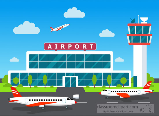 Airport Stock Vector Illustration and Royalty Free Airport Clipart ...