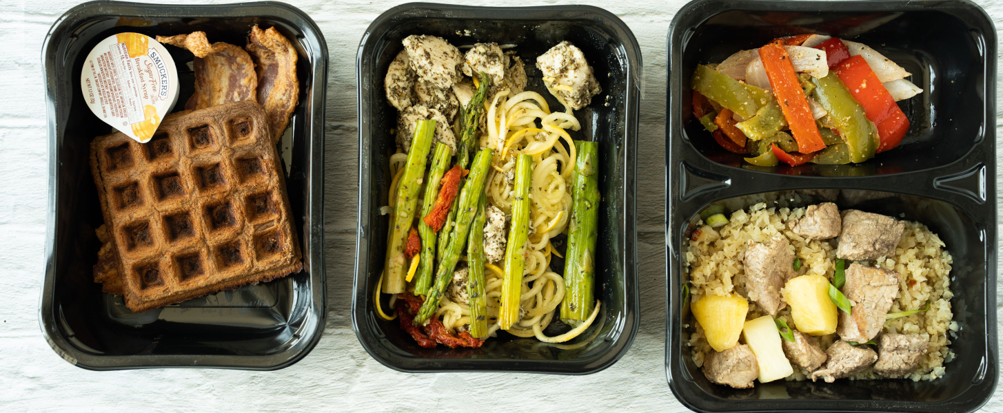 Healthy Meal Prep Containers - Balanced Breakfast, Lunch & Dinner Options