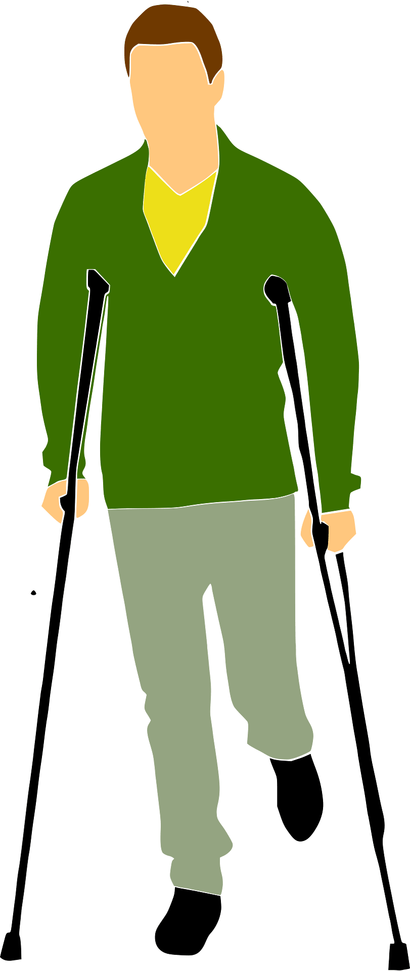 cliparts leg injury - Clip Art Library