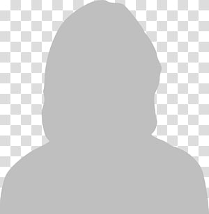 Generic placeholder silhouette of a person with shoulder-length hair on transparent background.