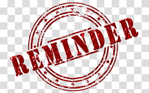 Reminder Stamp Graphic - Free Download for Notifications & Alerts