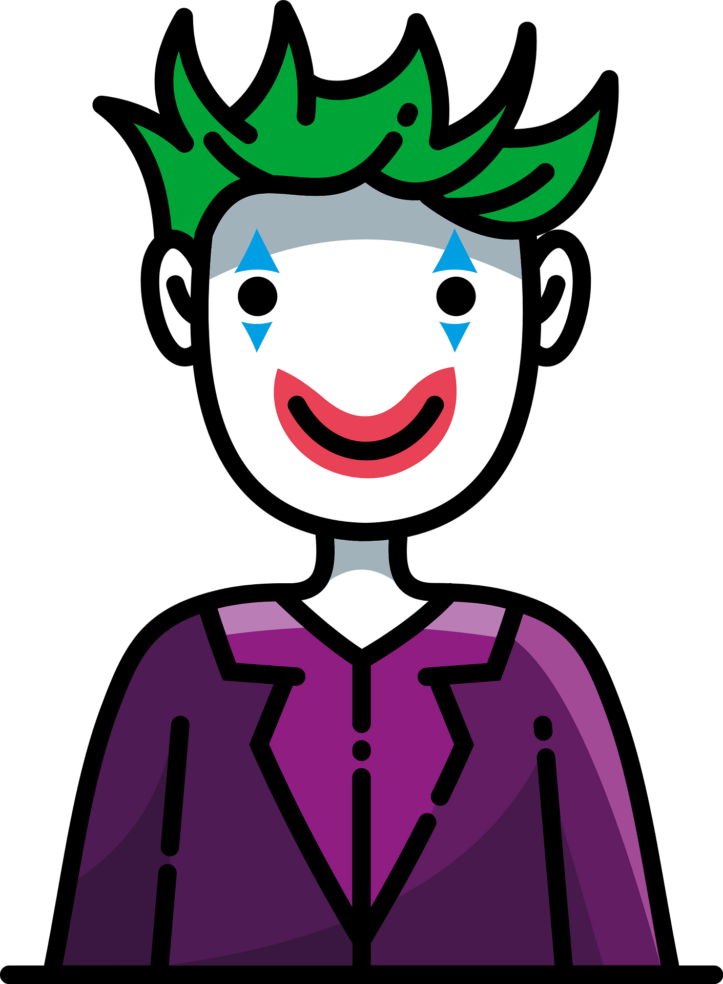 Download Joker Vector Free Clipart HQ HQ PNG Image | FreePNGImg