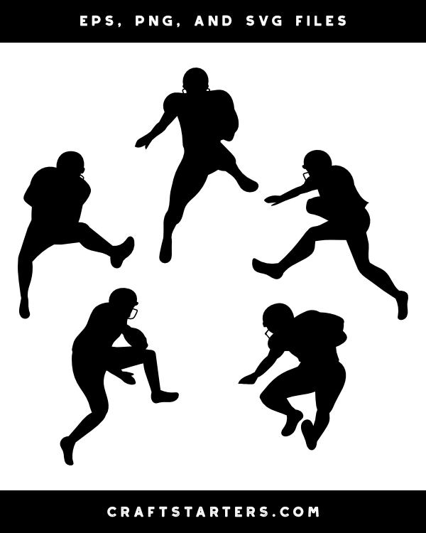 Free Silhouette Football Player, Download Free Silhouette Football ...