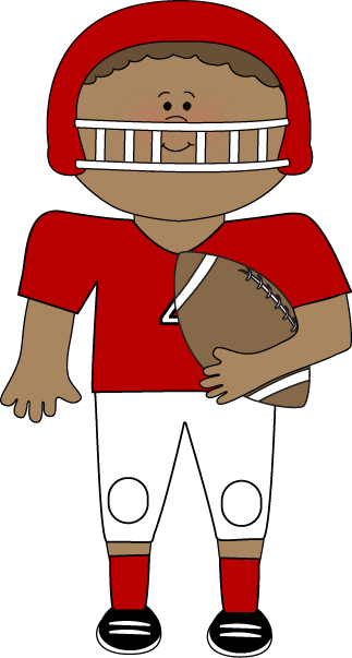 Young Football Player Clip Art - Free Download for Sports & Education