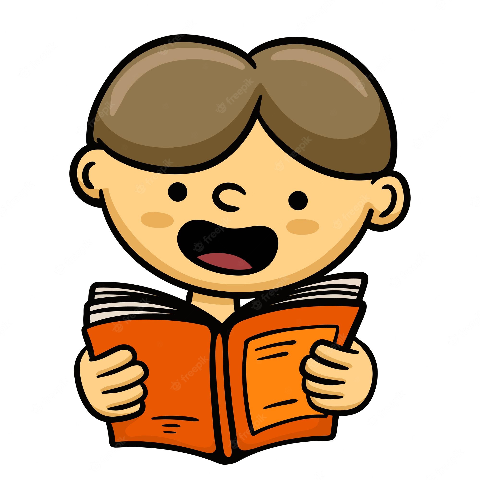 Inspiring a Love of Learning: Child Reading Images and Clipart