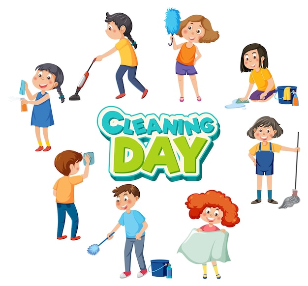 Cleaning Day - Fun Family Chores for Kids and Adults