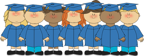 Children Graduation - Clip Art Library