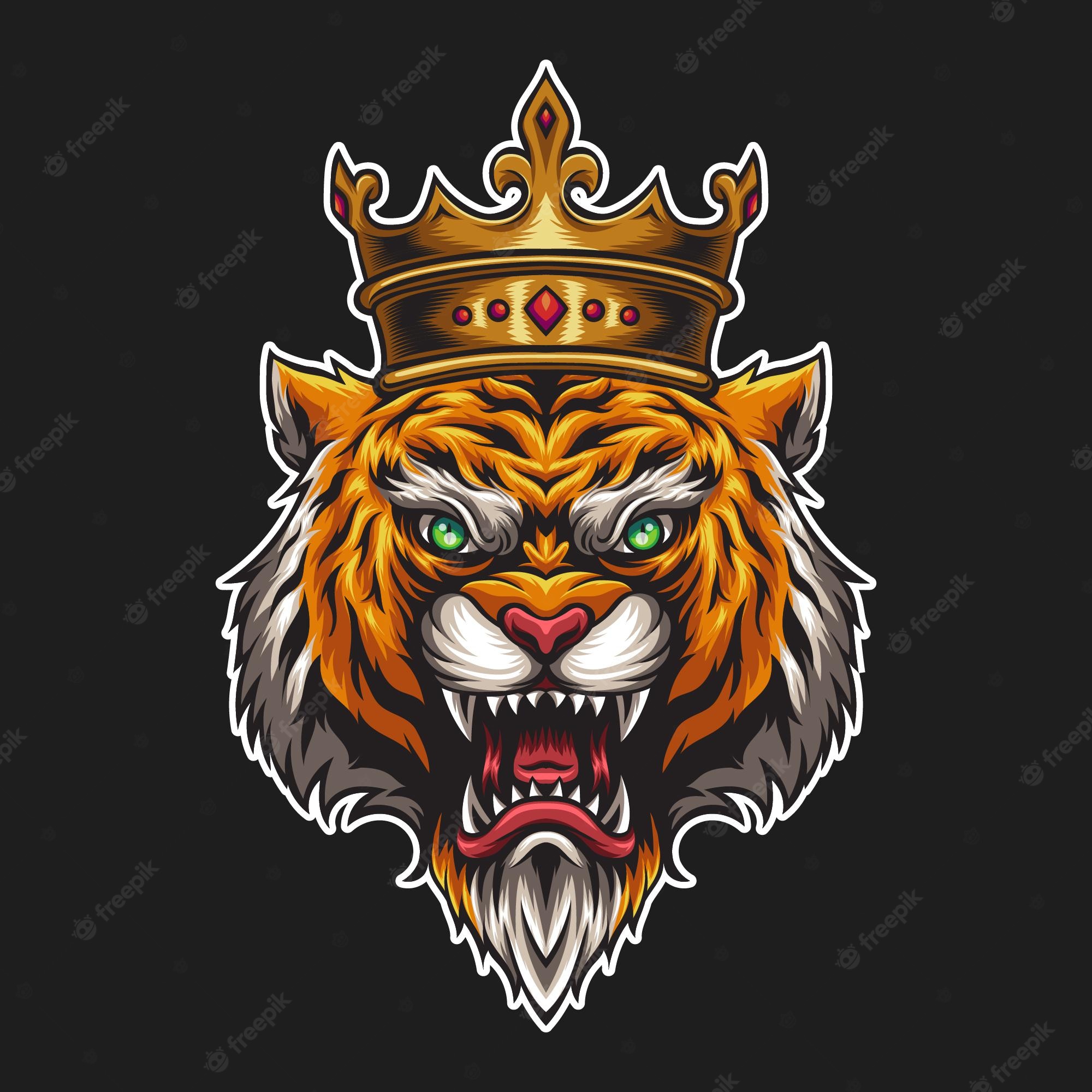 Tiger King svg, tiger king png, tiger king clipart, tiger king psd ...