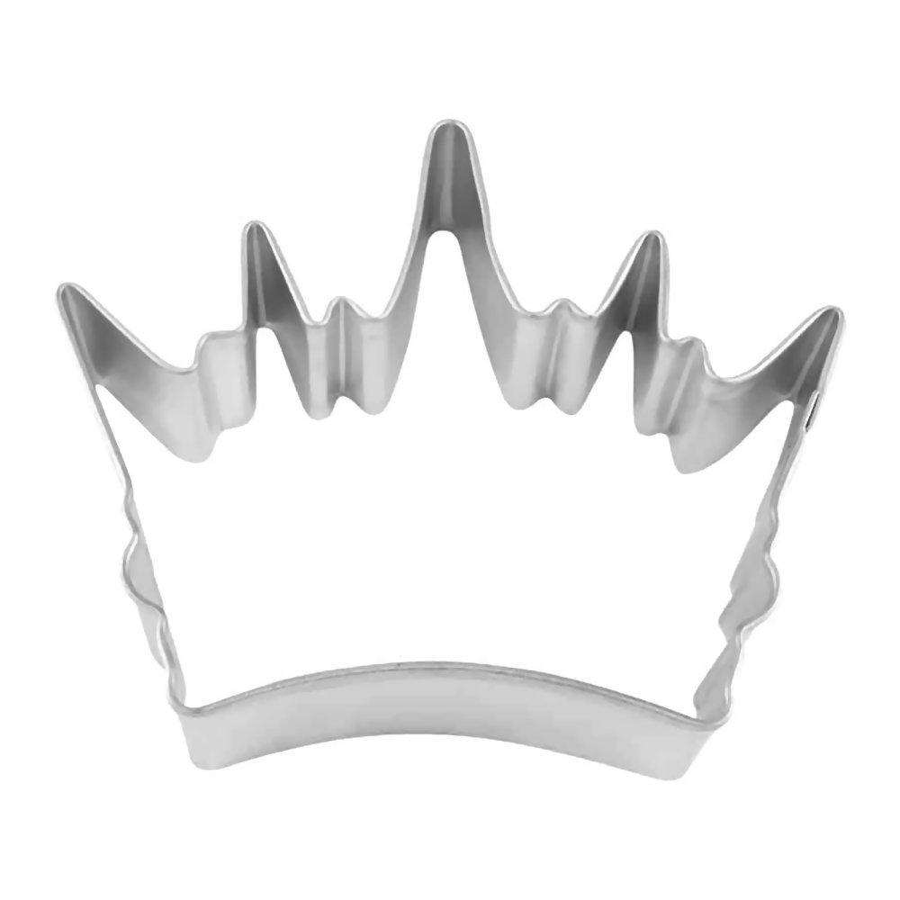 Crown Cookie Cutter - Premium Stainless Steel Baking Tool