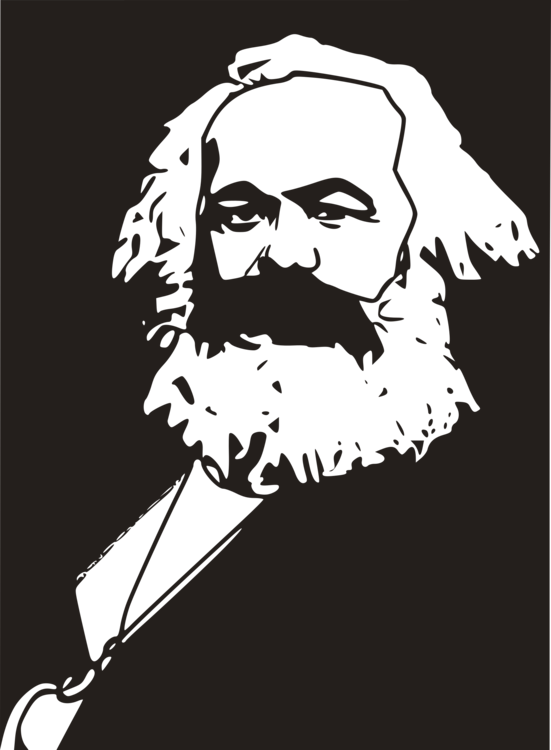 Free Clipart Of A portrait of karl marx - Clip Art Library