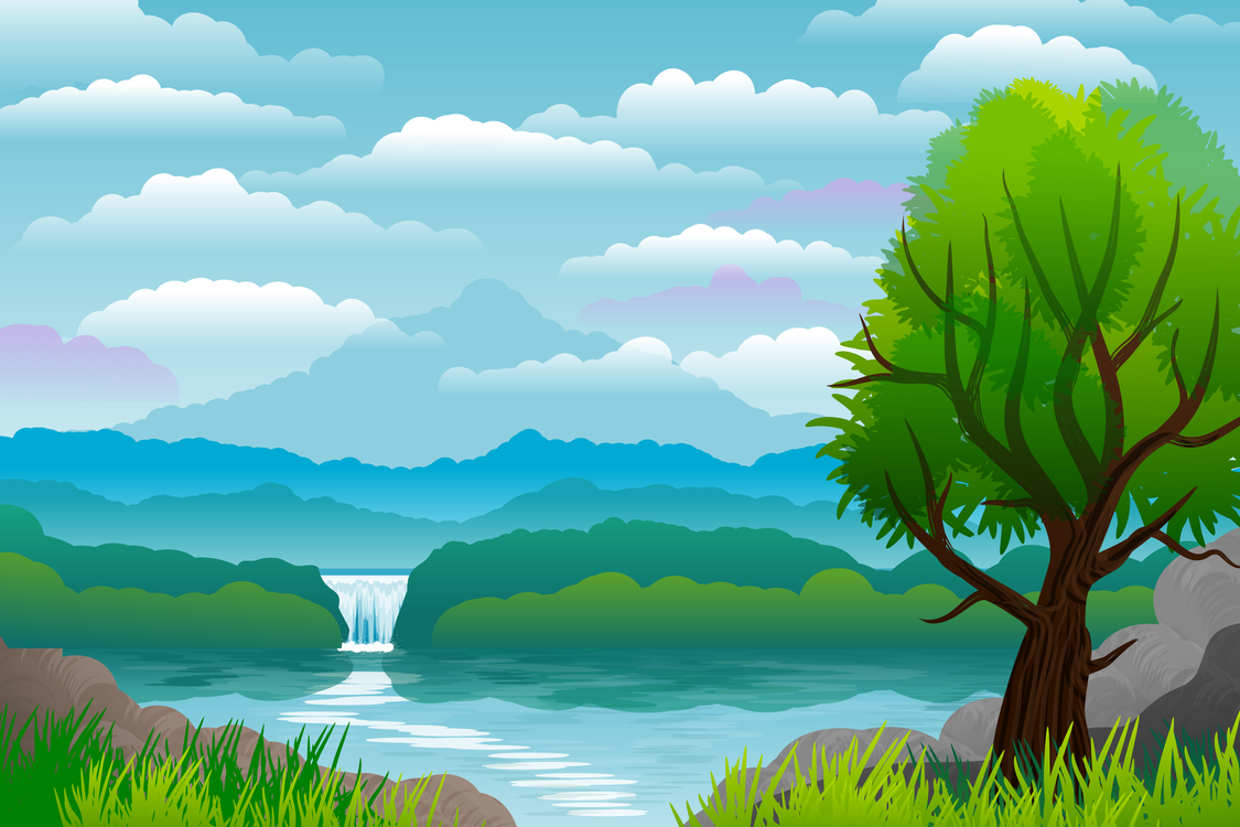 landscape drawings - Clip Art Library