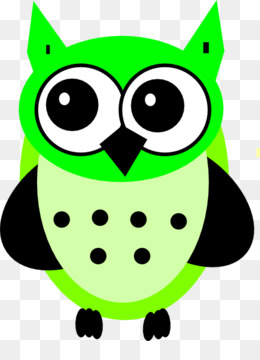 Green owl clipart. Free download transparent .PNG Clipart Library ...