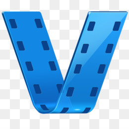 Video Editing & Media Tools - V-Shaped Film Strip Logo