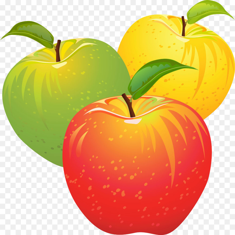 Cute Cartoon Apple