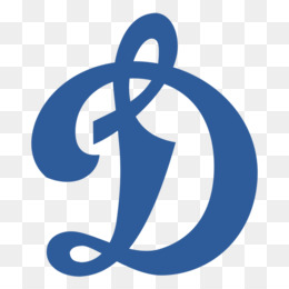 A blue ornate, calligraphic letter "D" logo on transparent background.