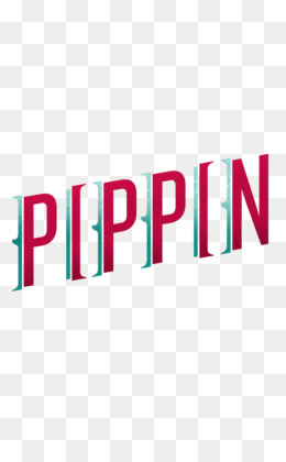 Stylized "PIPPIN" logo in bold red letters with teal brackets and 3D effect on transparent background.